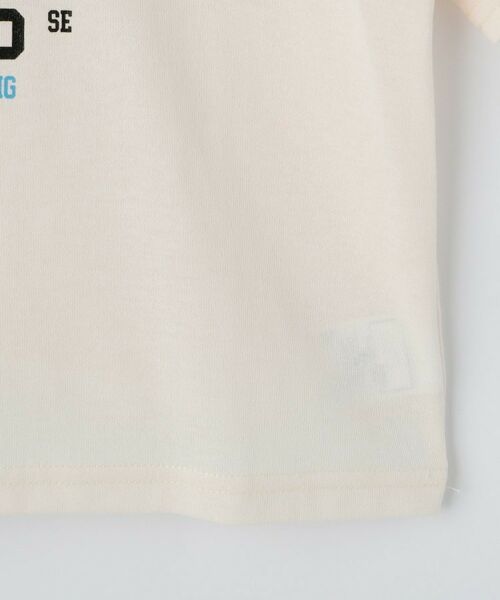 THE SHOP TK / ザ ショップ ティーケー Tシャツ | 【110-160】カレッジTシャツ/パパとおそろい | 詳細5