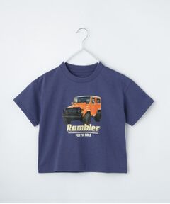 THE SHOP TK / ザ ショップ ティーケー Tシャツ | 【110－160】カープリントTシャツ/洗濯機OK