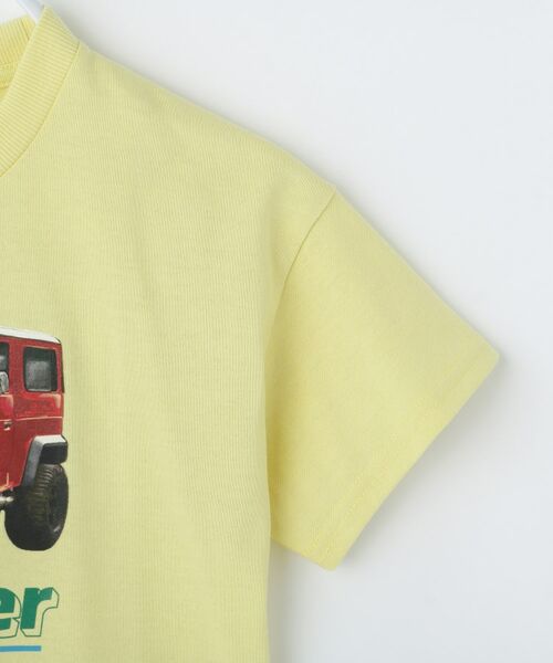 THE SHOP TK / ザ ショップ ティーケー Tシャツ | 【110-160】カープリントTシャツ/洗濯機OK | 詳細4