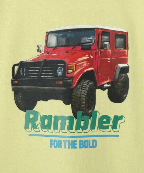 THE SHOP TK / ザ ショップ ティーケー Tシャツ | 【110-160】カープリントTシャツ/洗濯機OK | 詳細7