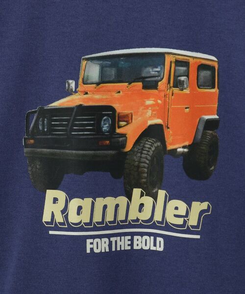 THE SHOP TK / ザ ショップ ティーケー Tシャツ | 【110-160】カープリントTシャツ/洗濯機OK | 詳細9