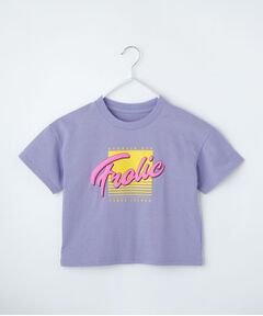 THE SHOP TK / ザ ショップ ティーケー Tシャツ | 【110－160】レトロロゴTシャツ/洗濯機OK