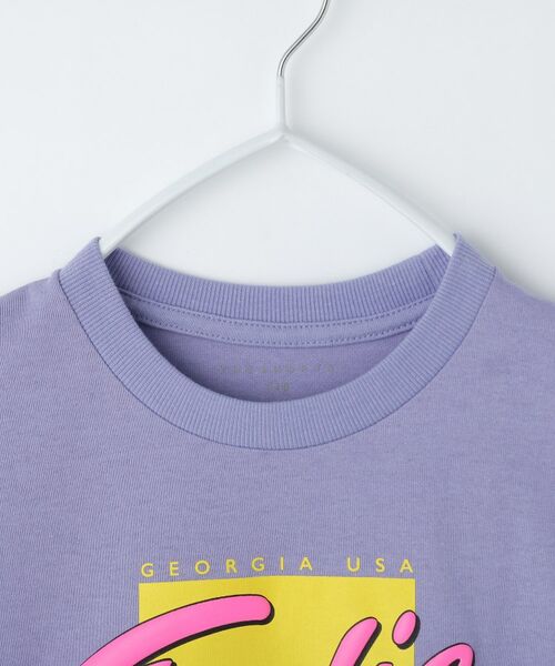 THE SHOP TK / ザ ショップ ティーケー Tシャツ | 【110-160】レトロロゴTシャツ/洗濯機OK | 詳細3