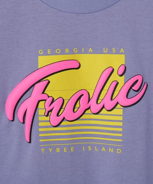 THE SHOP TK / ザ ショップ ティーケー Tシャツ | 【110-160】レトロロゴTシャツ/洗濯機OK | 詳細7