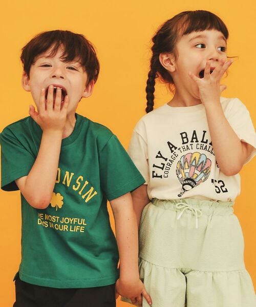 THE SHOP TK / ザ ショップ ティーケー Tシャツ | 【110-160/6色展開】コットン半袖Tシャツ/洗濯機OK | 詳細1