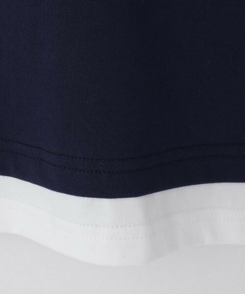 THE SHOP TK / ザ ショップ ティーケー Tシャツ | 【110－160】レイヤード風半袖Tシャツ/洗濯機OK | 詳細9