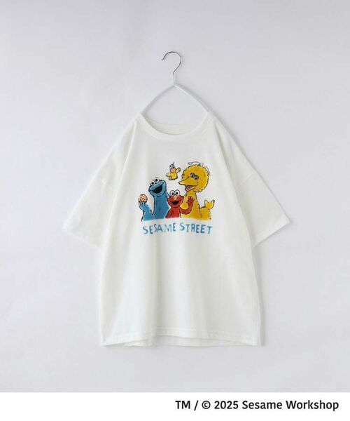 THE SHOP TK / ザ ショップ ティーケー Tシャツ | 【110-160】セサミストリートTシャツ/親子リンク | 詳細1