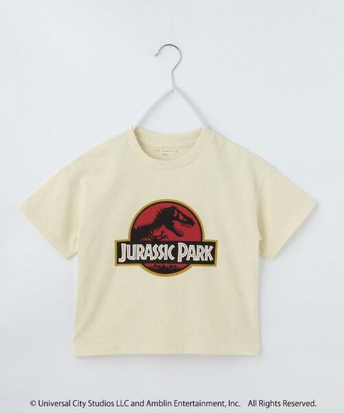 THE SHOP TK/ザ ショップ ティーケー 【110-160】ジュラシック・パークT アイボリー(004) 16(160cm) THE SHOP TK/ザ ショップ ティーケー 【110-160】ジュラシック・パークT アイボリー(004) 16(160cm)