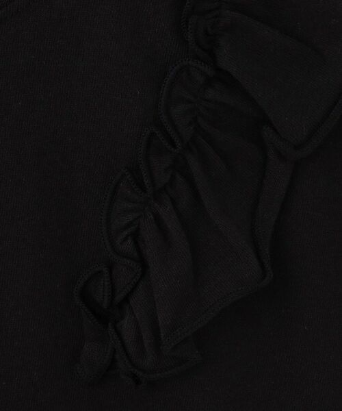 THE SHOP TK / ザ ショップ ティーケー Tシャツ | 【110ー160】コットン肩フリルTシャツ | 詳細13