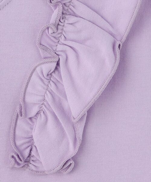 THE SHOP TK / ザ ショップ ティーケー Tシャツ | 【110ー160】コットン肩フリルTシャツ | 詳細15