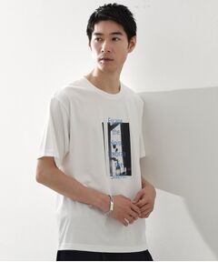 THE SHOP TK / ザ ショップ ティーケー Tシャツ | リサイクルアート半袖Tシャツ【接触冷感/洗濯機OK】