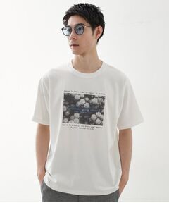 THE SHOP TK / ザ ショップ ティーケー Tシャツ | リサイクルアート半袖Tシャツ【接触冷感/洗濯機OK】