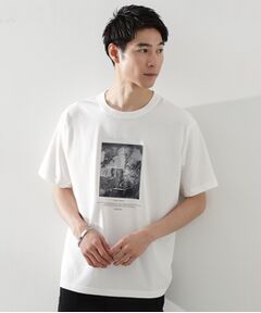 THE SHOP TK / ザ ショップ ティーケー Tシャツ | リサイクルアート半袖Tシャツ【接触冷感/洗濯機OK】
