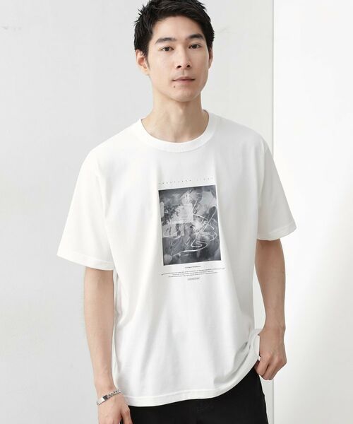 THE SHOP TK / ザ ショップ ティーケー Tシャツ | リサイクルアート半袖Tシャツ【接触冷感/洗濯機OK】 | 詳細16