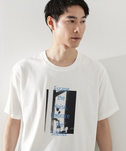 THE SHOP TK / ザ ショップ ティーケー Tシャツ | リサイクルアート半袖Tシャツ【接触冷感/洗濯機OK】 | 詳細2