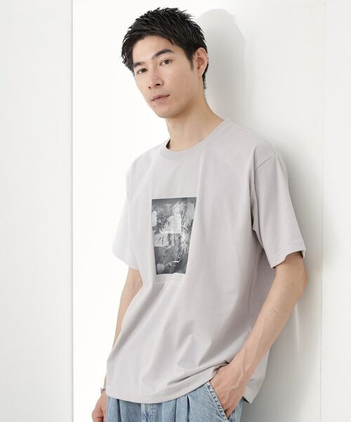 THE SHOP TK / ザ ショップ ティーケー Tシャツ | リサイクルアート半袖Tシャツ【接触冷感/洗濯機OK】 | 詳細21