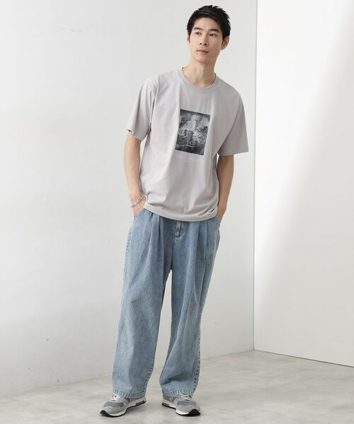 THE SHOP TK / ザ ショップ ティーケー Tシャツ | リサイクルアート半袖Tシャツ【接触冷感/洗濯機OK】 | 詳細23