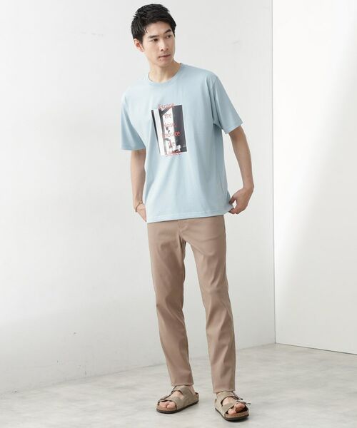 THE SHOP TK / ザ ショップ ティーケー Tシャツ | リサイクルアート半袖Tシャツ【接触冷感/洗濯機OK】 | 詳細28