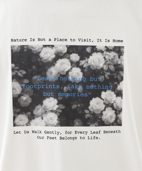 THE SHOP TK / ザ ショップ ティーケー Tシャツ | リサイクルアート半袖Tシャツ【接触冷感/洗濯機OK】 | 詳細9