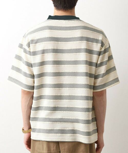 THE SHOP TK / ザ ショップ ティーケー カットソー | 変形ボーダー半袖Tシャツ【洗濯機OK】 | 詳細15