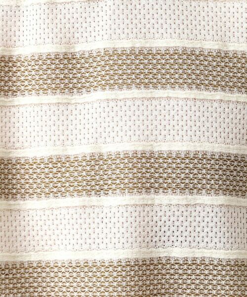 THE SHOP TK / ザ ショップ ティーケー カットソー | 変形ボーダー半袖Tシャツ【洗濯機OK】 | 詳細4