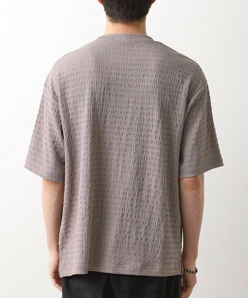 THE SHOP TK / ザ ショップ ティーケー カットソー | 楊柳ボーダー半袖Tシャツ【洗濯機OK】 | 詳細15