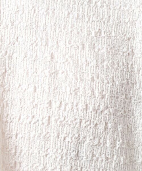 THE SHOP TK / ザ ショップ ティーケー カットソー | 楊柳ボーダー半袖Tシャツ【洗濯機OK】 | 詳細4