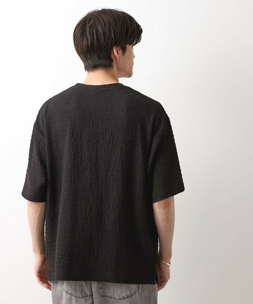 THE SHOP TK / ザ ショップ ティーケー カットソー | 楊柳ボーダー半袖Tシャツ【洗濯機OK】 | 詳細6