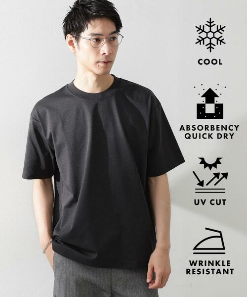 THE SHOP TK/ザ ショップ ティーケー 【ご好評につき再入荷!】PERFECTEE/パーフェクティー 接触冷感/吸水速乾/UVカット/防シワ チャコールグレー(014) 02(M) THE SHOP TK/ザ ショップ ティーケー 【ご好評につき再入荷!】PERFECTEE/パーフェクティー 接触冷感/吸水速乾/UVカット/防シワ チャコールグレー(014) 02(M)