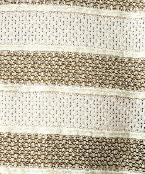 THE SHOP TK / ザ ショップ ティーケー カットソー | 変形ボーダーポロシャツ【洗濯機OK】 | 詳細4