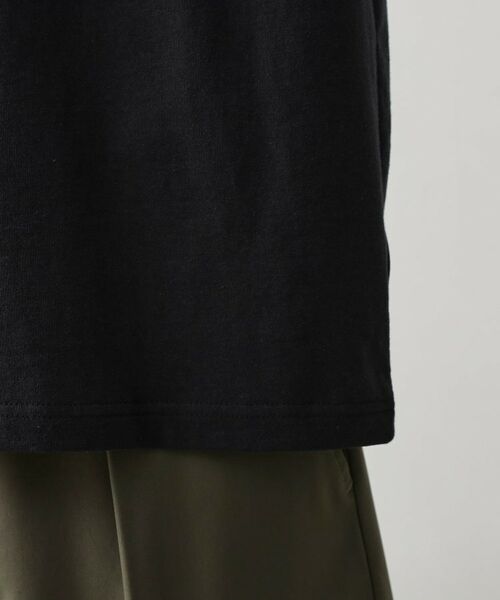 THE SHOP TK / ザ ショップ ティーケー Tシャツ | ワンポイントベアーロゴ半袖Tシャツ【洗濯機OK】 | 詳細13