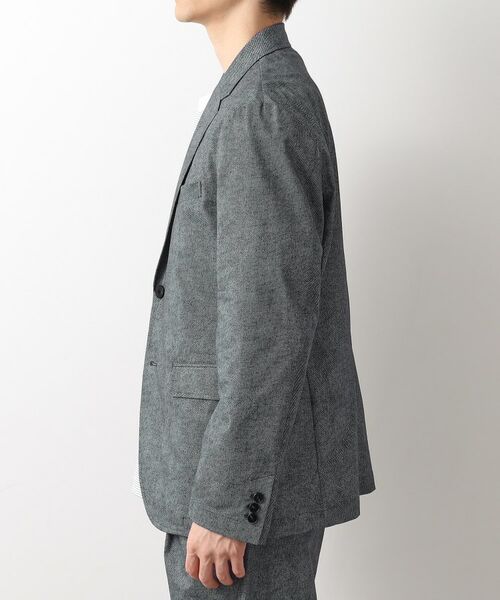 THE SHOP TK / ザ ショップ ティーケー テーラードジャケット | スマートムーブメッシュバーズアイジャケット【軽量/洗濯機OK/セットアップ可】 | 詳細14