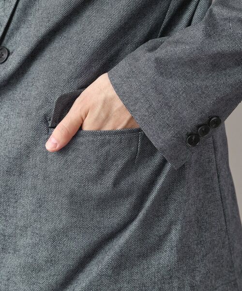 THE SHOP TK / ザ ショップ ティーケー テーラードジャケット | スマートムーブメッシュバーズアイジャケット【軽量/洗濯機OK/セットアップ可】 | 詳細19