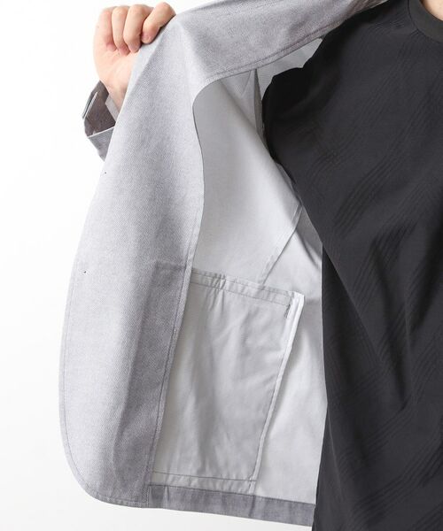 THE SHOP TK / ザ ショップ ティーケー テーラードジャケット | スマートムーブメッシュバーズアイジャケット【軽量/洗濯機OK/セットアップ可】 | 詳細21