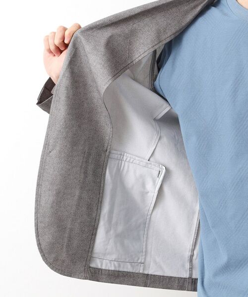 THE SHOP TK / ザ ショップ ティーケー テーラードジャケット | スマートムーブメッシュバーズアイジャケット【軽量/洗濯機OK/セットアップ可】 | 詳細22