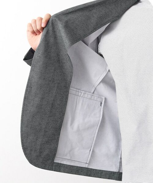 THE SHOP TK / ザ ショップ ティーケー テーラードジャケット | スマートムーブメッシュバーズアイジャケット【軽量/洗濯機OK/セットアップ可】 | 詳細23