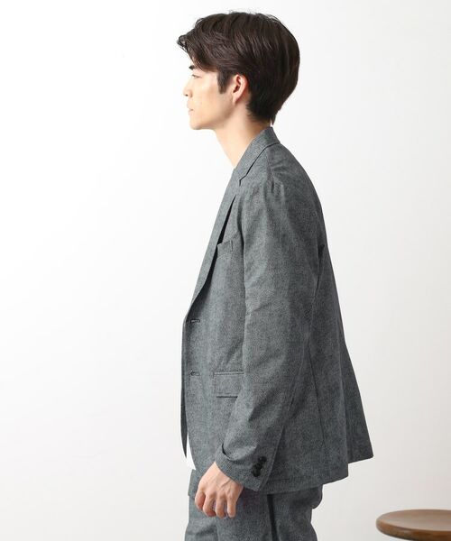 THE SHOP TK / ザ ショップ ティーケー テーラードジャケット | スマートムーブメッシュバーズアイジャケット【軽量/洗濯機OK/セットアップ可】 | 詳細9