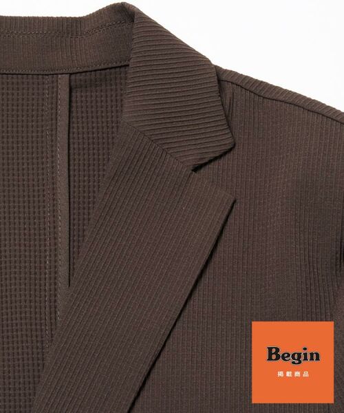 THE SHOP TK / ザ ショップ ティーケー テーラードジャケット | 【Begin/ビギン10月号掲載】楊柳スマートジャケット　軽量/洗濯機OK/セットアップ可 | 詳細10