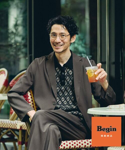 THE SHOP TK / ザ ショップ ティーケー テーラードジャケット | 【Begin/ビギン10月号掲載】楊柳スマートジャケット　軽量/洗濯機OK/セットアップ可 | 詳細17