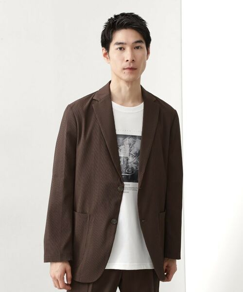 THE SHOP TK / ザ ショップ ティーケー テーラードジャケット | 【Begin/ビギン10月号掲載】楊柳スマートジャケット　軽量/洗濯機OK/セットアップ可 | 詳細18