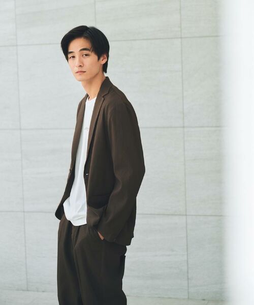 THE SHOP TK / ザ ショップ ティーケー テーラードジャケット | 【Begin/ビギン10月号掲載】楊柳スマートジャケット　軽量/洗濯機OK/セットアップ可 | 詳細2