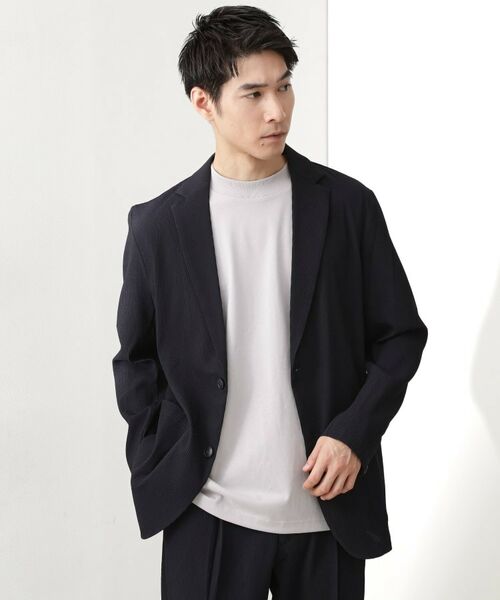 THE SHOP TK / ザ ショップ ティーケー テーラードジャケット | 【Begin/ビギン10月号掲載】楊柳スマートジャケット　軽量/洗濯機OK/セットアップ可 | 詳細24