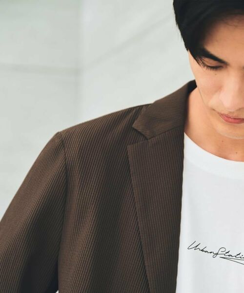 THE SHOP TK / ザ ショップ ティーケー テーラードジャケット | 【Begin/ビギン10月号掲載】楊柳スマートジャケット　軽量/洗濯機OK/セットアップ可 | 詳細3