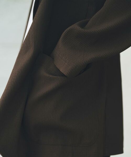 THE SHOP TK / ザ ショップ ティーケー テーラードジャケット | 【Begin/ビギン10月号掲載】楊柳スマートジャケット　軽量/洗濯機OK/セットアップ可 | 詳細5