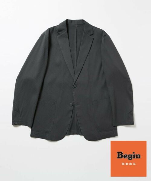 THE SHOP TK / ザ ショップ ティーケー テーラードジャケット | 【Begin/ビギン10月号掲載】楊柳スマートジャケット　軽量/洗濯機OK/セットアップ可 | 詳細7