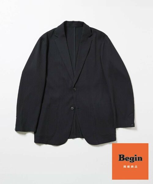 THE SHOP TK / ザ ショップ ティーケー テーラードジャケット | 【Begin/ビギン10月号掲載】楊柳スマートジャケット　軽量/洗濯機OK/セットアップ可 | 詳細8