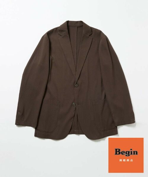 THE SHOP TK / ザ ショップ ティーケー テーラードジャケット | 【Begin/ビギン10月号掲載】楊柳スマートジャケット　軽量/洗濯機OK/セットアップ可 | 詳細9