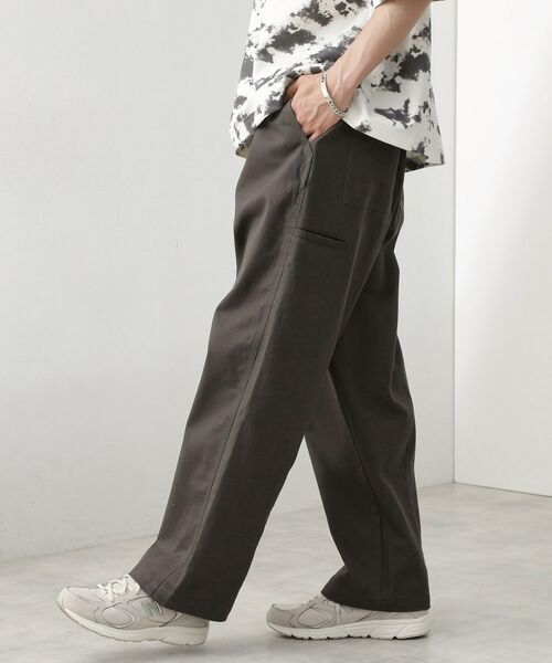 THE SHOP TK / ザ ショップ ティーケー パンツ | ツイルチノワイドパンツ | 詳細1
