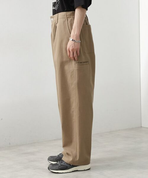 THE SHOP TK / ザ ショップ ティーケー パンツ | ツイルチノワイドパンツ | 詳細10