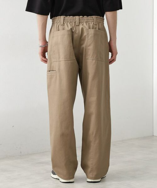 THE SHOP TK / ザ ショップ ティーケー パンツ | ツイルチノワイドパンツ | 詳細11